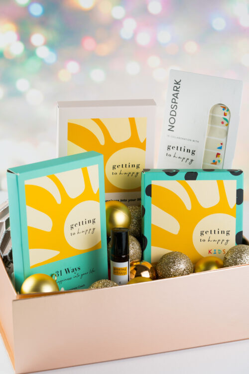 Getting To Happy - Festive Gift Box Happy Holidays