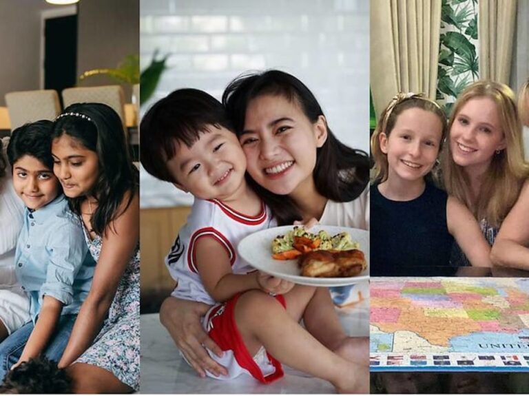 From morning walks to family game nights, Singapore’s society mums share how they’re keeping their children occupied this June holidays.